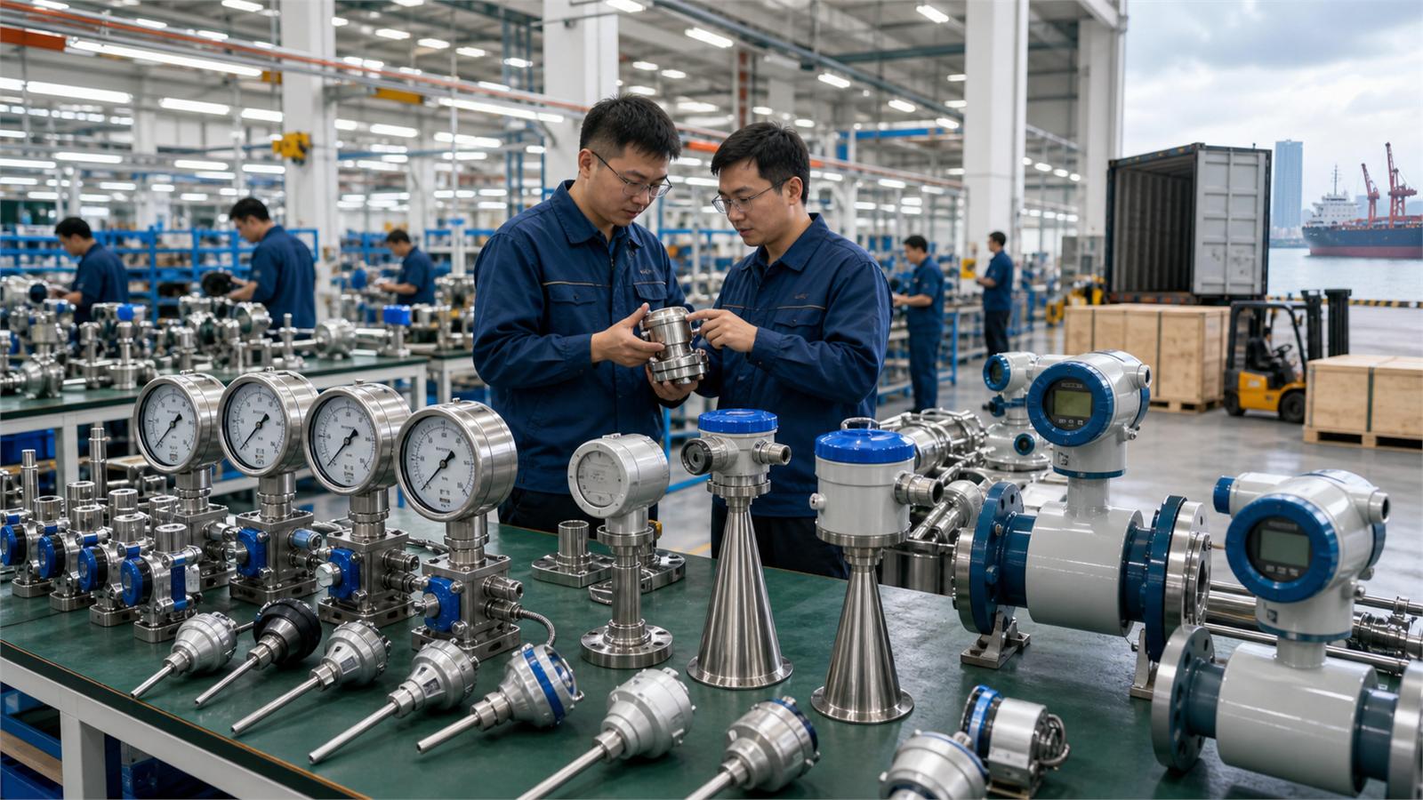 SeaDeal industrial instruments factory and engineering team